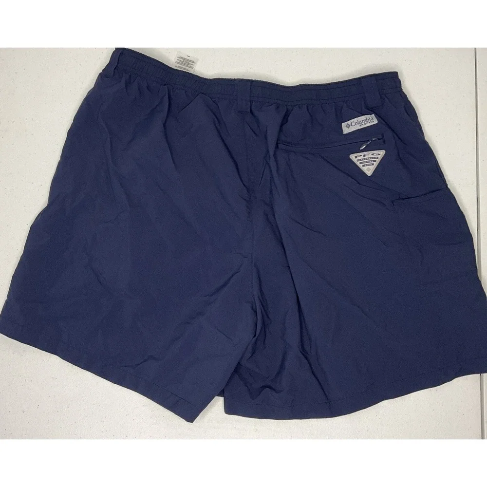 Columbia PFG Shorts Men XL Trunks Mesh Lined Nylon Pockets Fishing Camping
